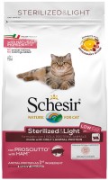 Photos - Cat Food Schesir Adult Sterilized/Light with Ham  1.5 kg