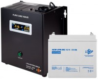 Photos - UPS Logicpower LPA-W-PSW-500VA + LPM-MG 12V 33 Ah 500 VA