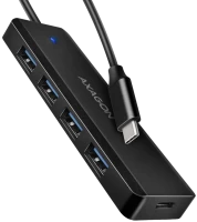 Photos - Card Reader / USB Hub Axagon HUE-C1C 