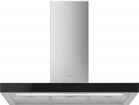 Cooker Hood Smeg KBT9L4VN black