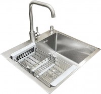 Photos - Kitchen Sink Romzha Arta Carbon U-490 B RO41526 540x480