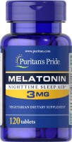 Photos - Amino Acid Puritans Pride Melatonin 3 mg 120 tab 