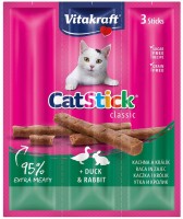 Photos - Cat Food Vitakraft Cat Stick Classic Mini Duck/Rabbit 18 g 
