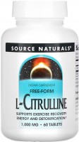Photos - Amino Acid Source Naturals L-Citrulline 1000 mg 60 tab 