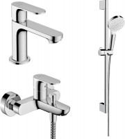 Photos - Bath Tap Set Hansgrohe Rebris S 20233000 