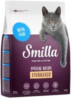 Photos - Cat Food Smilla Adult Sterilised Fish  4 kg