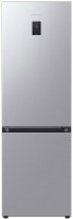 Photos - Fridge Samsung RB34C675ESA silver