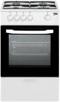Photos - Cooker Beko CSG 42010 DWN white