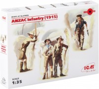 Photos - Model Building Kit ICM ANZAC Infantry (1915) (1:35)