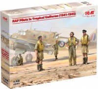 Model Building Kit ICM RAF Pilots in Tropical Uniforms (1:48) 