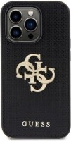 Case GUESS Perforated Glitter Logo for iPhone 15 Pro 