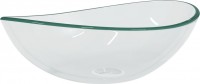 Photos - Bathroom Sink VidaXL Basin Tempered Glass 345238 545 mm