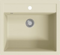 Photos - Kitchen Sink VidaXL Kitchen SinkGranite  56x51 144862 565x510