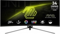 Monitor MSI MAG 345CQR 34 "  black