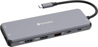 Photos - Card Reader / USB Hub Verbatim USB-C Pro Multiport Hub CMH-13 