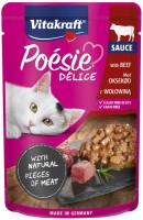 Photos - Cat Food Vitakraft Poesie Delice Adult Beef 85 g 