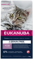 Photos - Cat Food Eukanuba Kitten Grain Free Salmon  10 kg