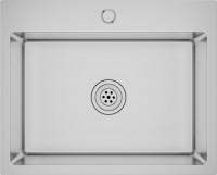 Photos - Kitchen Sink VidaXL Handmade Kitchen Sink 55x44 51510 550х440