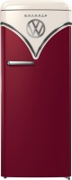 Photos - Fridge Gorenje OBRB 615 DR burgundy