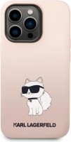 Case Karl Lagerfeld Silicone Choupette for iPhone 14 Pro 