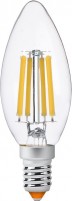 Photos - Light Bulb Videx Filament C37 6W 3000K E14 