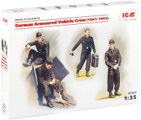 Photos - Model Building Kit ICM German Armoured Vehicle Crew (1941-1942) (1:35) 