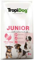 Photos - Dog Food Tropidog Junior Small/Medium Breed Turkey 8 kg 