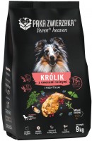 Photos - Dog Food Paka Zwierzaka Seven Heaven Adult S/M Rabbit 9 kg