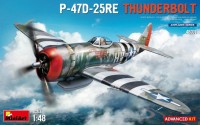 Photos - Model Building Kit MiniArt P-47D-25RE Thunderbolt Advanced Kit (1:48) 