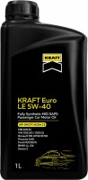 Photos - Engine Oil Kraft Euro LE 5W-40 1 L