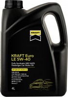 Photos - Engine Oil Kraft Euro LE 5W-40 4 L