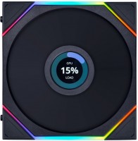 Photos - Computer Cooling Lian Li Uni Fan TL140 LCD Black 
