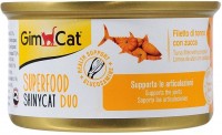 Photos - Cat Food GimCat ShinyCat Duo Superfood Tuna/Pumpkin 70 g 