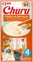 Photos - Cat Food INABA Churu Chicken/Beef 56 g 