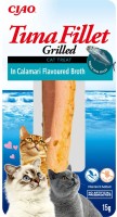 Photos - Cat Food INABA Grilled Tuna Fillet in Calamari Broth 15 g 