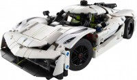 Photos - Construction Toy Lego Koenigsegg Jesko Absolut White Hypercar 42184 