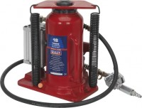 Car Jack Sealey Air Operated Hydraulic Bottle Jack 18T 