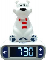 Photos - Radio / Clock Lexibook Alarm Clock with Polar Bear 3D Night Light 