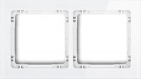 Photos - Socket / Switch Plate Karlik Deco 0-0-DRS-2 