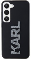 Photos - Case Karl Lagerfeld 3D Rubber Glitter Logo for Galaxy S23 