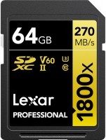 Photos - Memory Card Lexar Professional 1800x UHS-II SDXC 64 GB 2