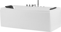 Photos - Bathtub Beliani Moor 173x82 cm hydromassage