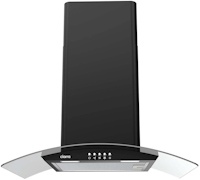 Photos - Cooker Hood Ciarra CBCB6506C-OW black