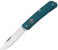 Photos - Knife / Multitool Boker Plus Tech Tool Blue Damast G10 