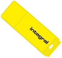Photos - USB Flash Drive Integral Neon USB 2.0 2x64Gb 