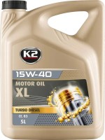 Engine Oil K2 Motor Oil 15W-40 XL-TD 5L 5 L