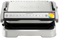 Photos - Electric Grill Tefal OptiGrill 2in1 GC773D stainless steel