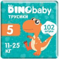 Photos - Nappies Dino Baby Pants 5 / 102 pcs