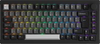 Keyboard Akko Black&Silver 5075B Plus ISO Cream  Blue Pro Switch
