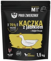 Photos - Dog Food Paka Zwierzaka Seven Heaven Adult M Duck/Apple 1.5 kg